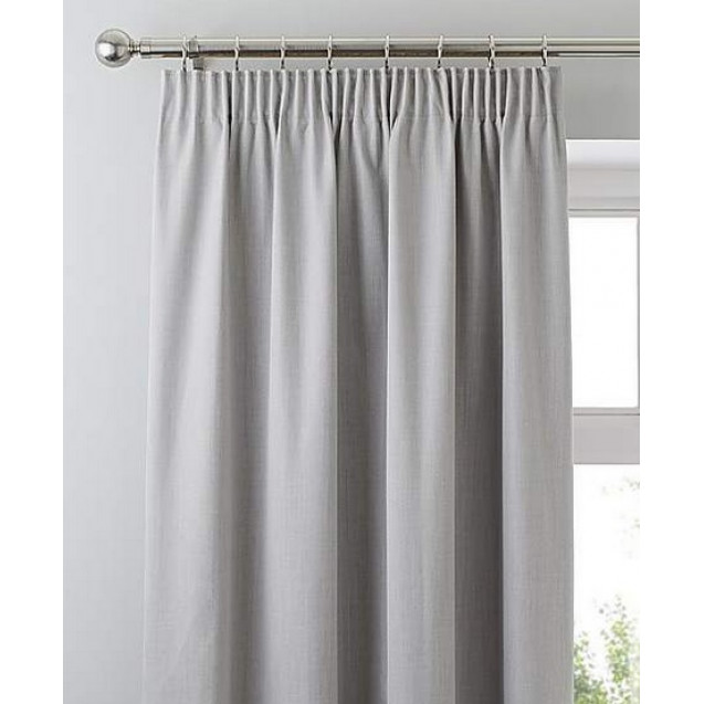 Cotton Candy Opal Grey Curtain