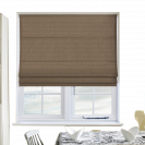 Cotton Candy Hessian Roman Blinds