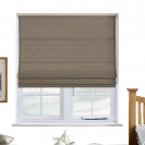 Cotton Candy Ivory Roman Blinds