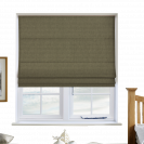 Cotton Candy Leaf Green Roman Blinds