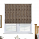 Crystal Gold Roman Blinds