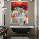 Customized Water Fall Roller Blind